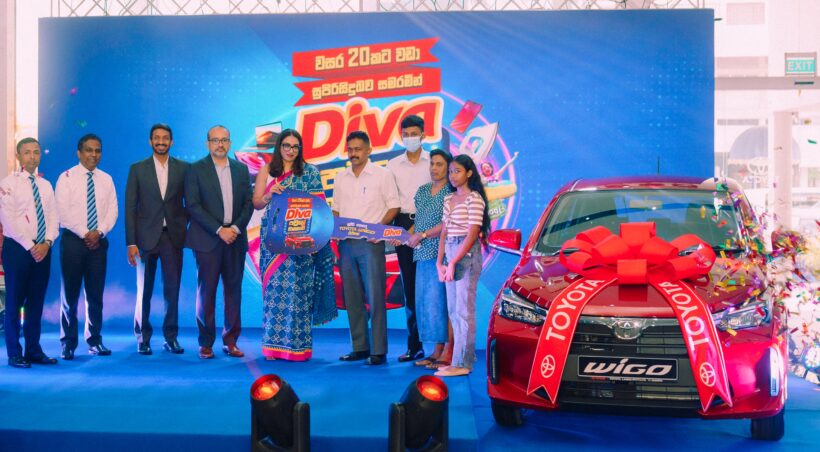 “DIVA පවුලේ වාසනාව” වැඩසටහනේ TOYOTA WiGO ජයග්‍රාහකයා DIVA විසින් ප්‍රකාශයට පත් කරයි