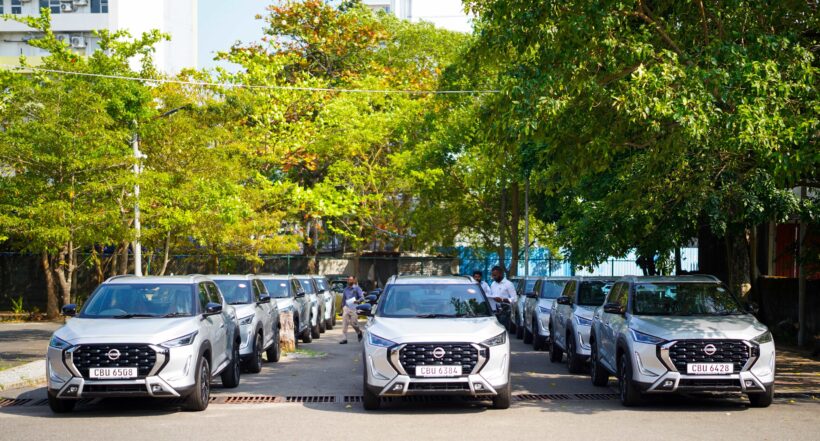 Rockland Distilleries (Pvt) Ltd நிறுவனத்துடனான வாகன படையணி பங்காளித்துவத்தின் கீழ் 26 Nissan Magnite SUVகளை கையளித்த AMW