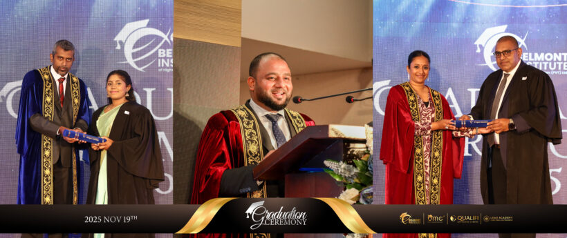 Belmont Institute of Higher Education celebrates graduation ceremony, recognizing academic excellence