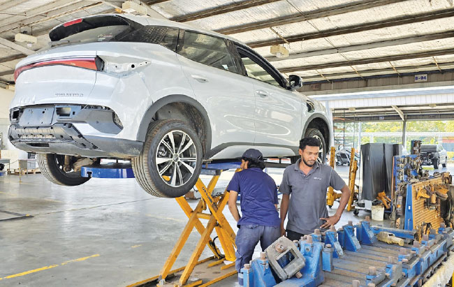 BYD opens Lanka’s largest dedicated body shop in Seeduwa