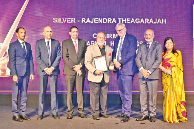 Rajendra Theagarajah recognised with SLID–ACCA silver award