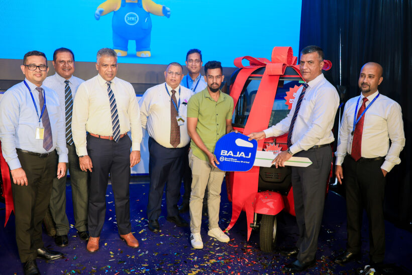 Winners of the ‘Bajaj Genuine Supiri Ware’ awarded exciting prizes
