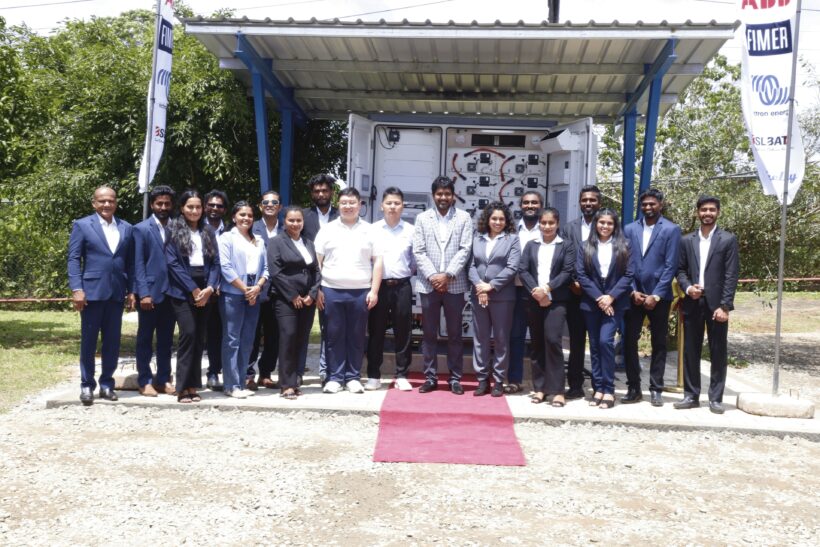 SLAM Power Solutions and Ceyring (Pvt) Ltd Launch Sri Lanka’s First Industrial Battery Energy Storage System (BESS) Cabinet System Integrating with Solar Power
