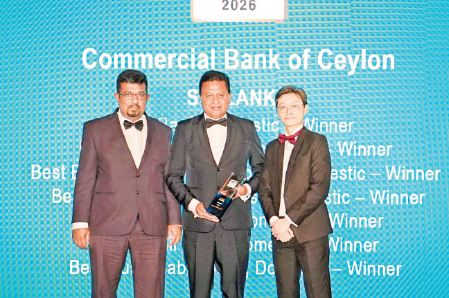 Commercial Bank wins biggest FinanceAsia awards haul by Lankan bank