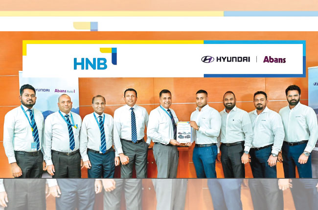 HNB collaborates with Abans Auto to enhance leasing for Hyundai vehicles