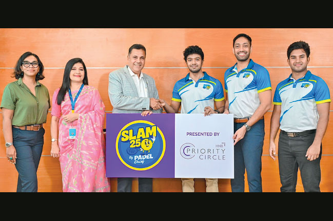 HNB Priority Circle presenting partner of premier padel event