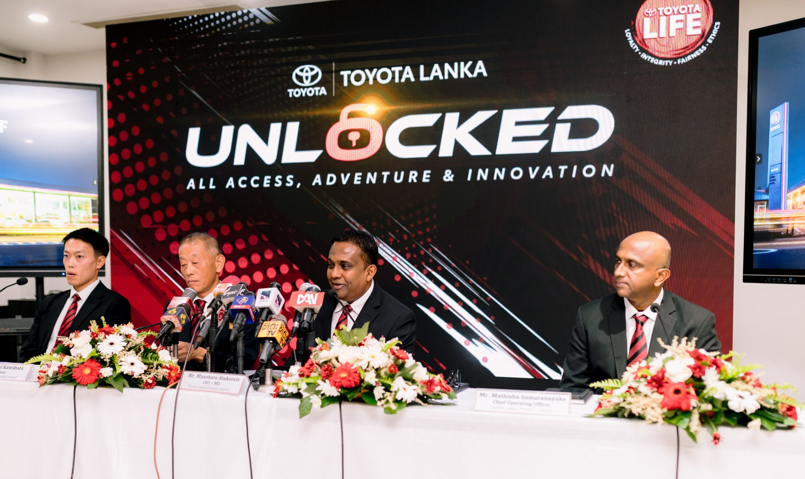 Toyota Lanka Unveils the All-New Toyota Hilux and Toyota RAV4 2026 at “Unlocked”, Marking a New Chapter in Mobility Excellence