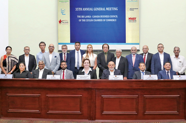 Sri Lanka–Canada Business Council reaffirms commitment to strengthening bilateral business relations