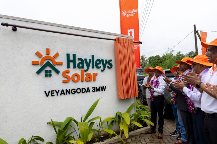 Hayleys Solar Commissions 3MW Veyangoda Ground-Mounted Solar Project