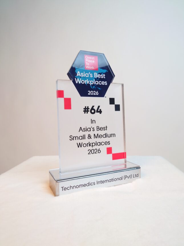 Technomedics shines among The Best Workplaces in Asia 2026