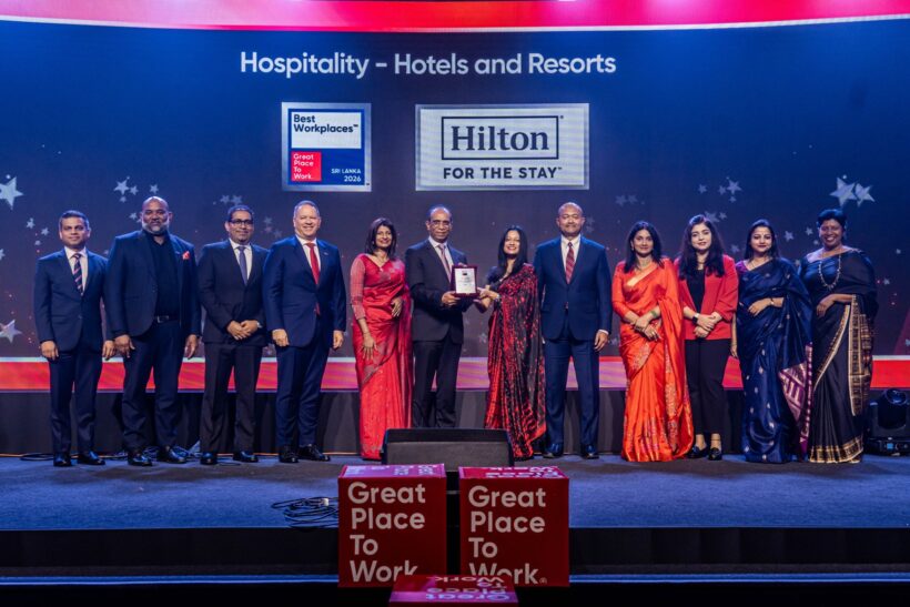 Hilton Named Sri Lanka’s No. 1 Best Workplace Once Again