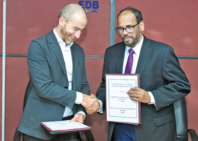 GRI, EDB forge long-term partnership to drive sustainable trade