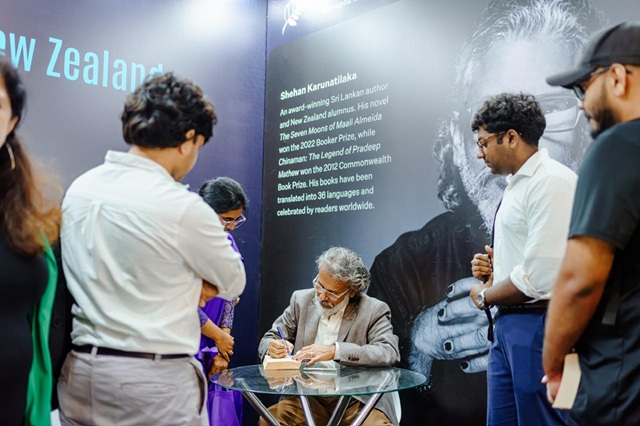 Shehan Karunathilaka and Education New Zealand showcase the value of learning beyond the classroom at Colombo International Book Fair 2026