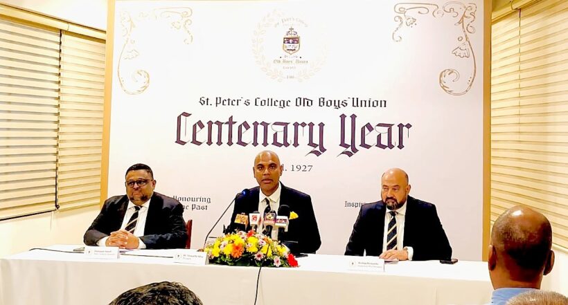 St. Peter’s College Old Boys’ Union Announces Centenary Celebrations Marking 100 Years of Service to the Peterite Community